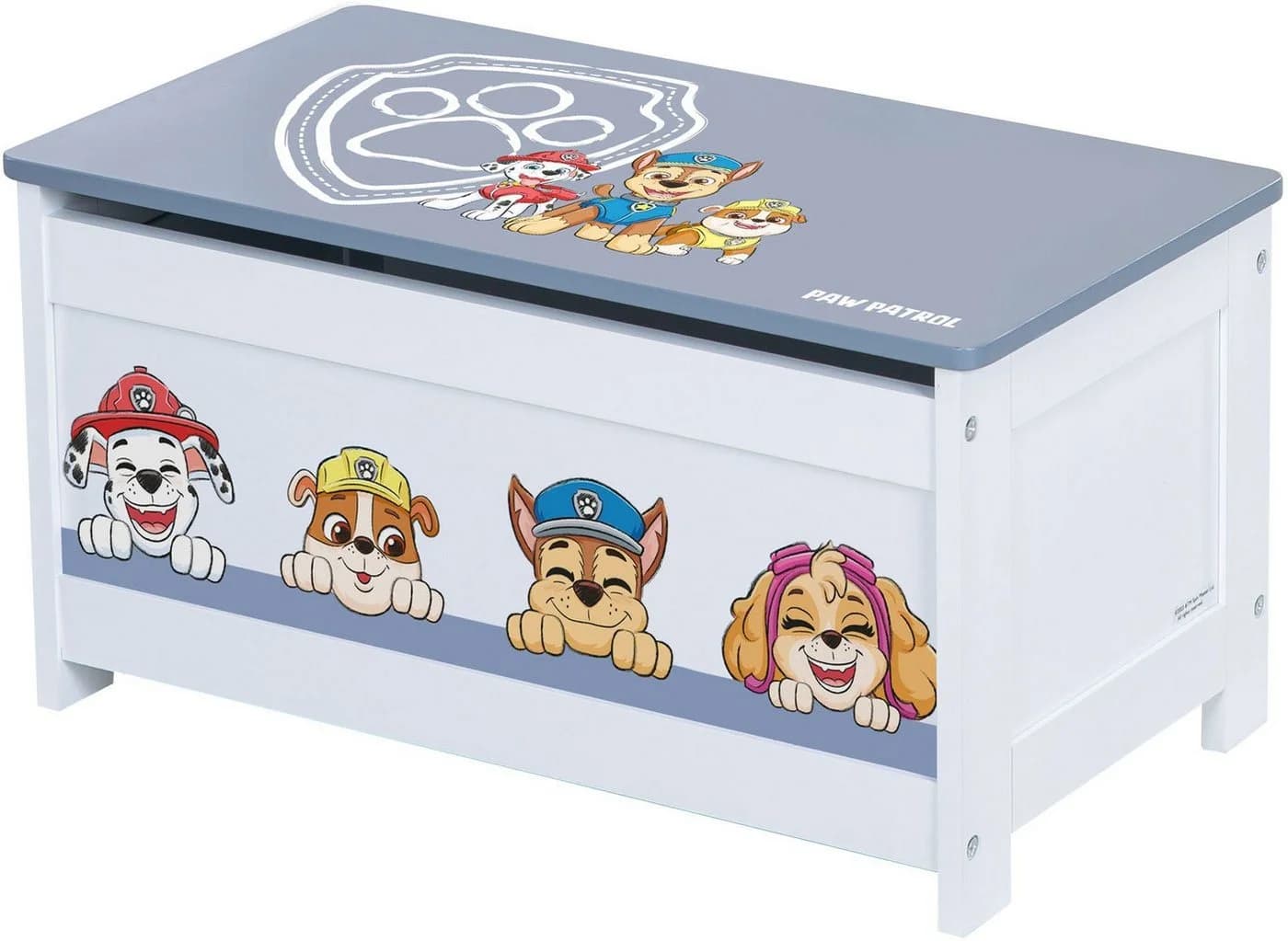roba Spielzeugtruhe PAW Patrol Weiß mit Deckelbremse - Bild 4