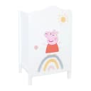 roba® Puppenkleiderschrank Peppa Pig Weiß Holz Bild 1