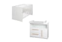 roba® Babymöbel-Set Lilo 2-teilig - Weiß Bild 1