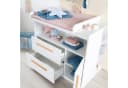 roba® Babyzimmer-Komplettset Lilo 3-teilig Weiß Holz Bild 4