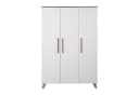 roba® Kinderkleiderschrank Ole 3-türig Holz weiß Wotan Eiche Bild 4