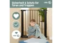 roba® Türschutzgitter easySafe+ Metall 75-82 cm TÜV-geprüft Bild 1
