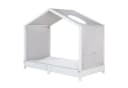roba® Betthimmel Hausbettbezug Grau mit Stauraum & Dachfenster Bild 2