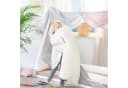 roba® Kinderbettwäsche Lil Planet Bio-Baumwolle Jersey Weiss Bild 1
