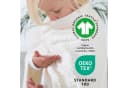 roba® Kinderbettwäsche Lil Planet Bio-Baumwolle Jersey Weiss Bild 3