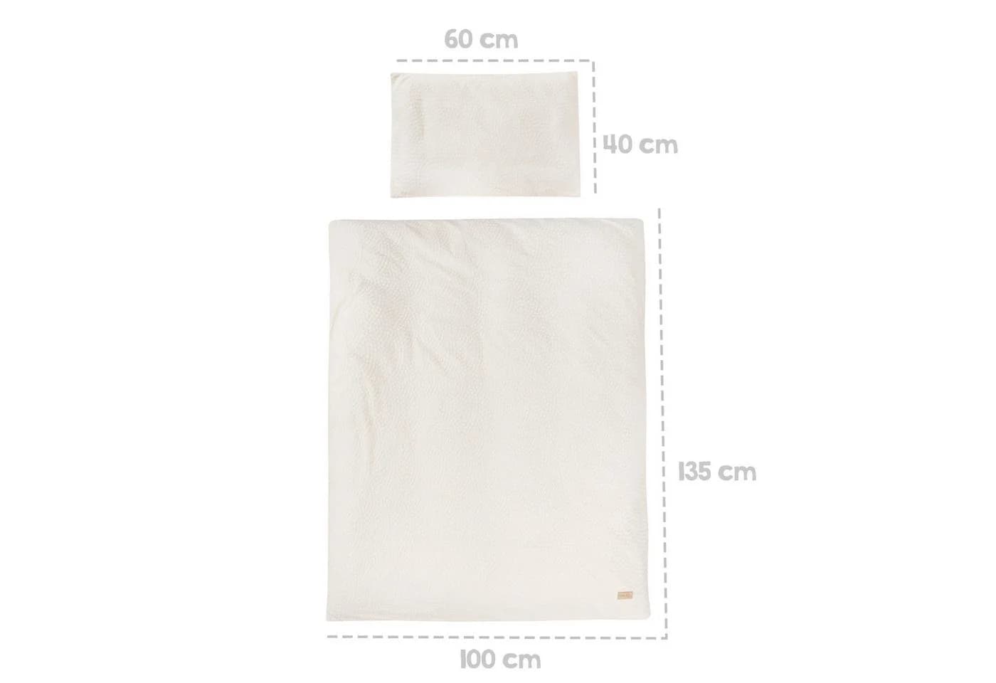 roba® Kinderbettwäsche Lil Planet Bio-Baumwolle Jersey Weiss - Bild 4