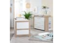 roba® Babyzimmer-Komplettset Malo 3-teilig Weiß Sonoma Eiche Bild 1