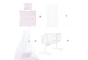 roba® Stubenwagen Kleine Wolke rosa, Komplettwiegenset Bild 5