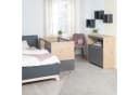 roba® Wickelkommode Anna Anthrazit Eiche mit Wickelaufsatz Bild 3