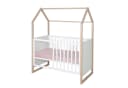 roba® Babymöbel-Set Cabane 2-tlg. Weiß mit Eichen-Dekor Bild 5