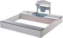 roba Sandkasten mit Matschküche Grau Massivholz Bild 1