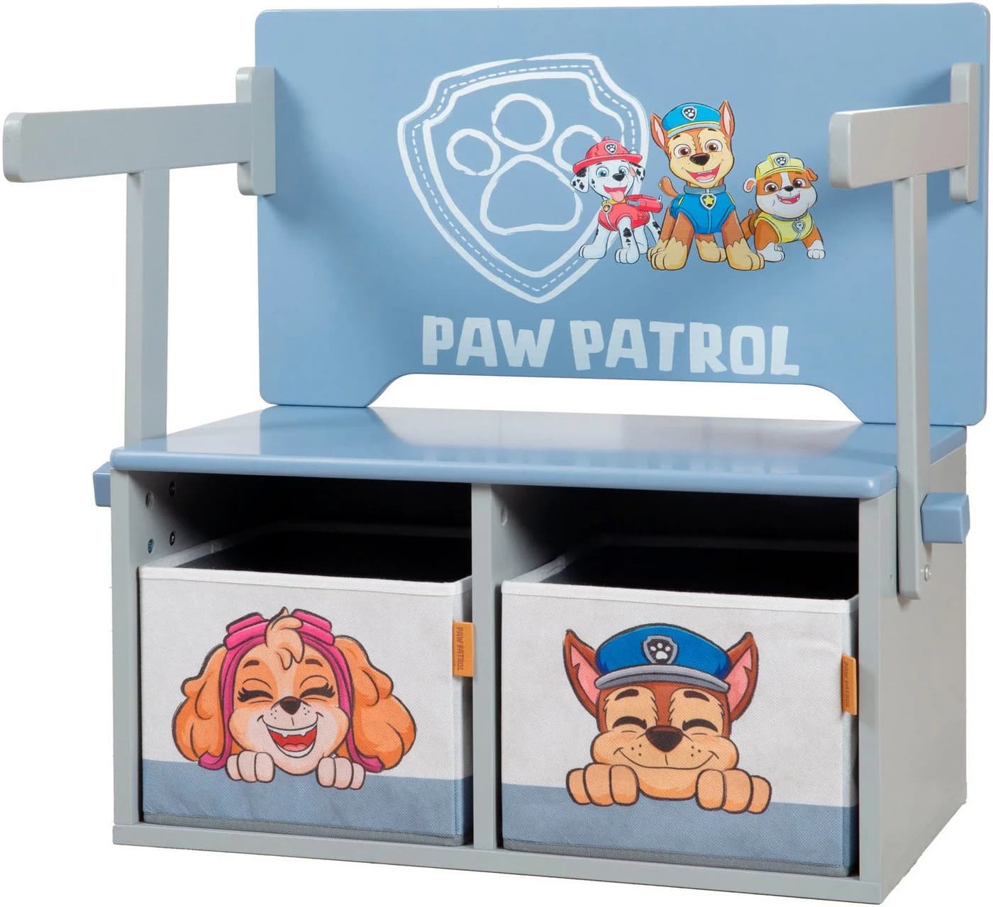 ROBA Paw Patrol Sitzbank Blau mit 2 Aufbewahrungsboxen - Bild 2