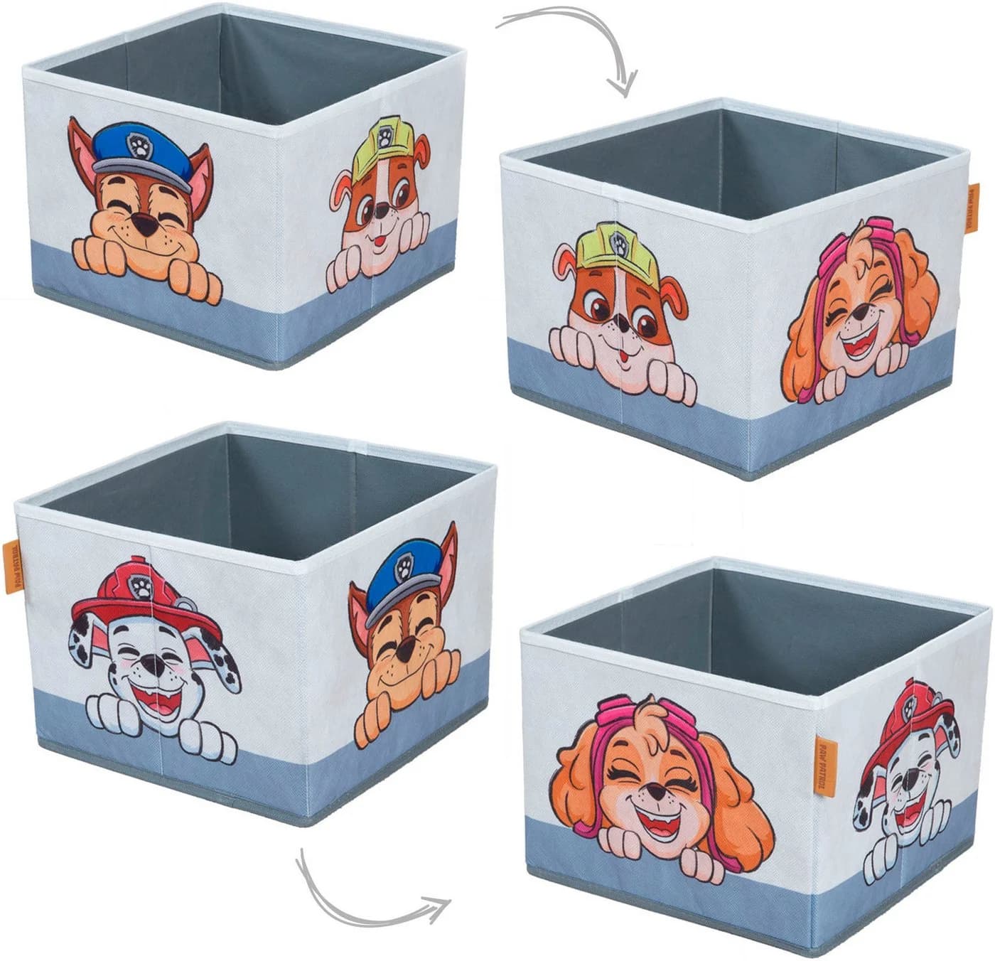 ROBA Paw Patrol Sitzbank Blau mit 2 Aufbewahrungsboxen - Bild 4