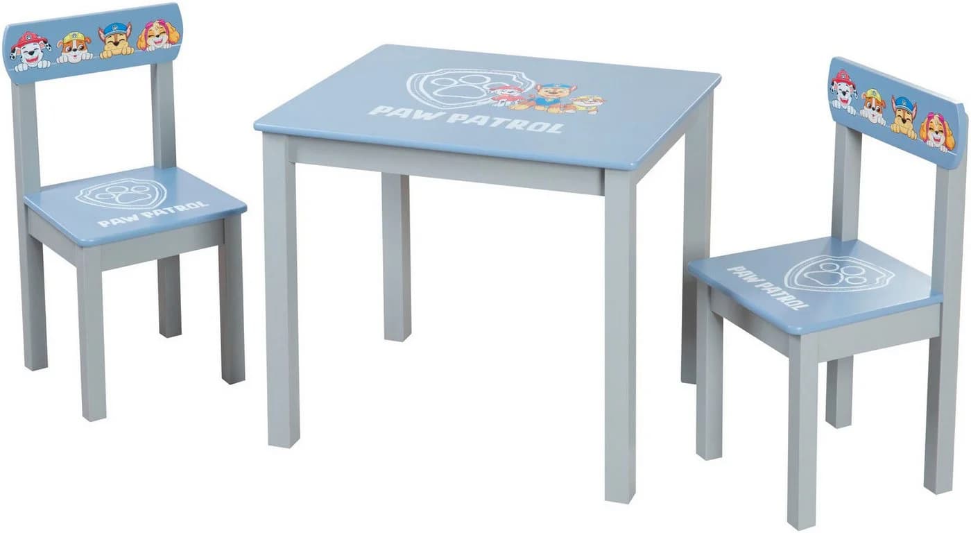ROBA Paw Patrol Kindersitzgruppe 3-tlg. Blau mit Tisch und 2 Stühlen - Bild 2