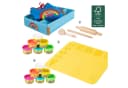roba® Knete roba x Play-Doh Nachhaltiges Spielset XXL mit 12 Dosen & 3D-Matte Bild 2