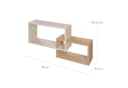 roba® Wandregal Cashmere Modern Beige/Braun Kinderzimmer Bild 3