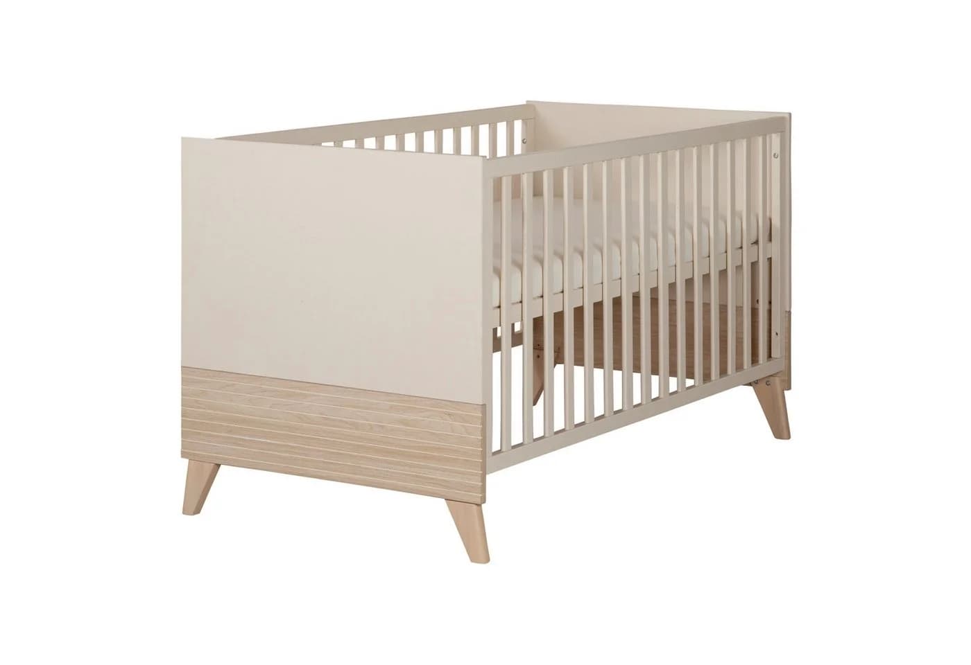 roba Babymöbel-Set Sidney 2-tlg. Beige Eiche Massivholz - Bild 3