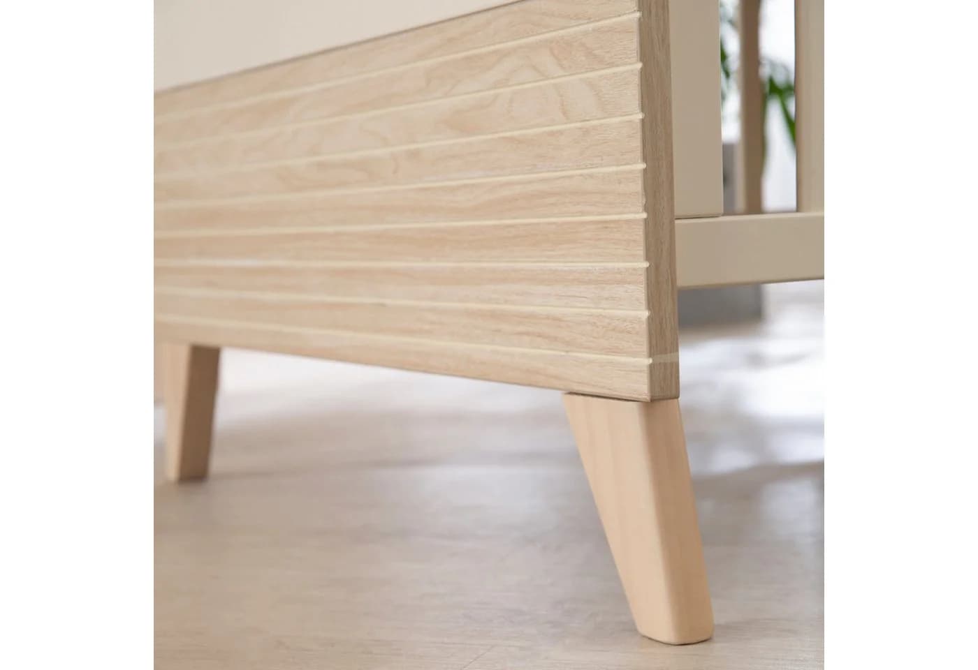 roba Babymöbel-Set Sidney 2-tlg. Beige Eiche Massivholz - Bild 5