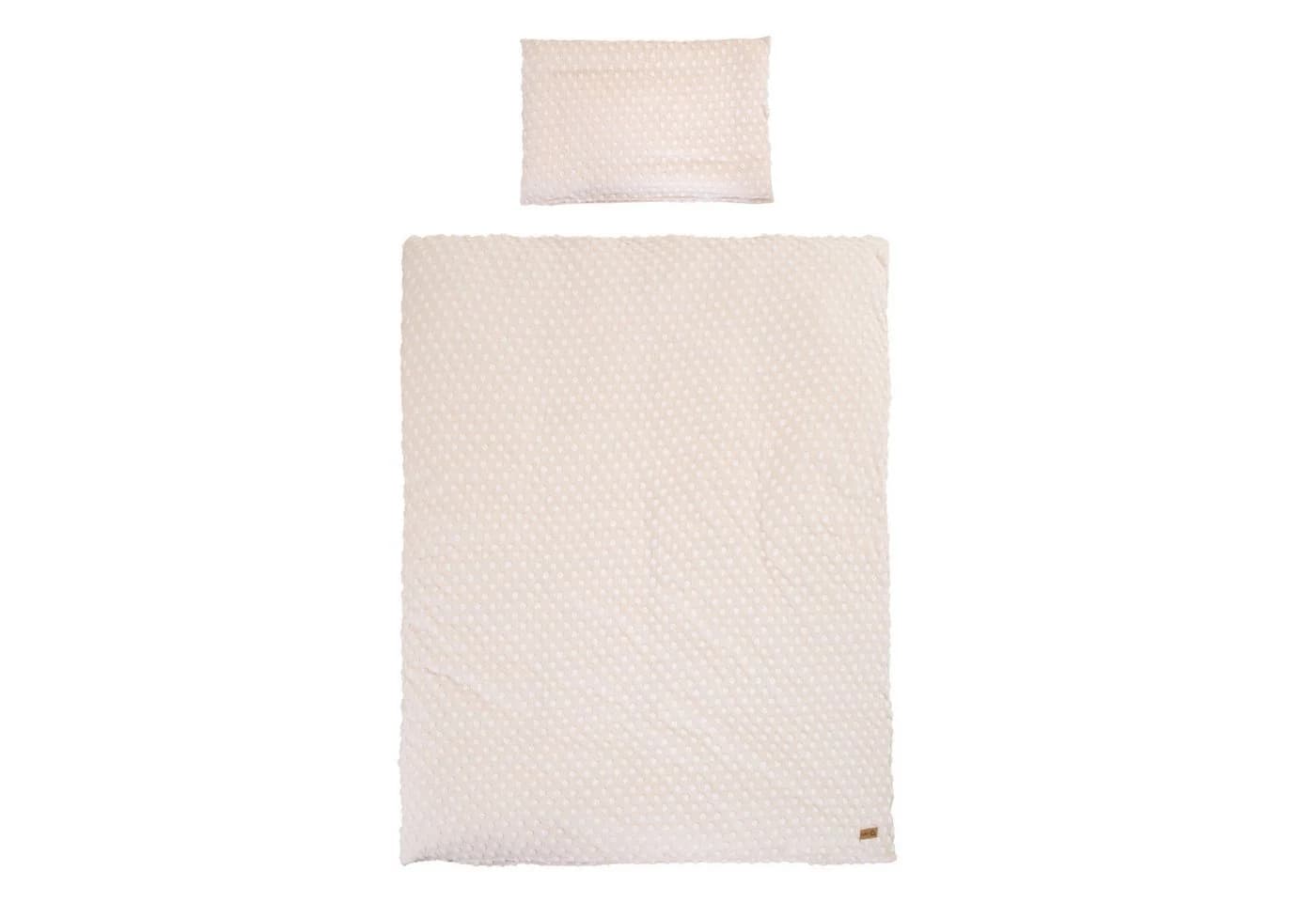 roba® Kinderbettwäsche Lil Planet Bio-Baumwolle Jersey Beige - Bild 2