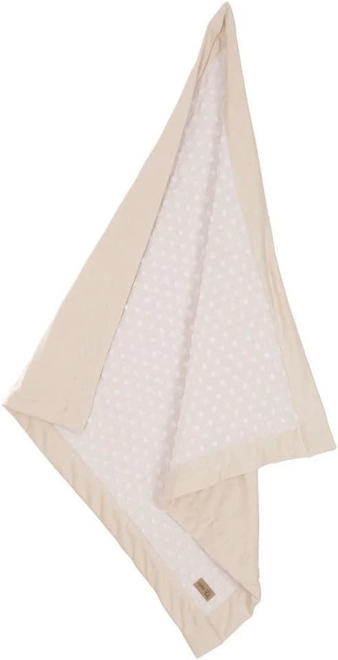 Roba Babydecke Frosty Almond Beige 80x80 cm Baumwolle Polyester - Bild 2