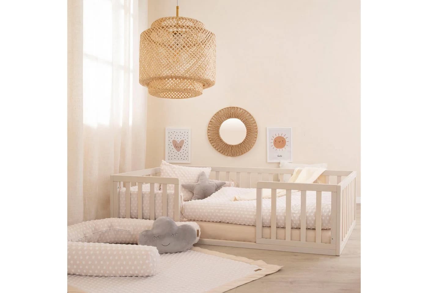 Roba Babydecke Frosty Almond Beige 80x80 cm Baumwolle Polyester - Bild 3
