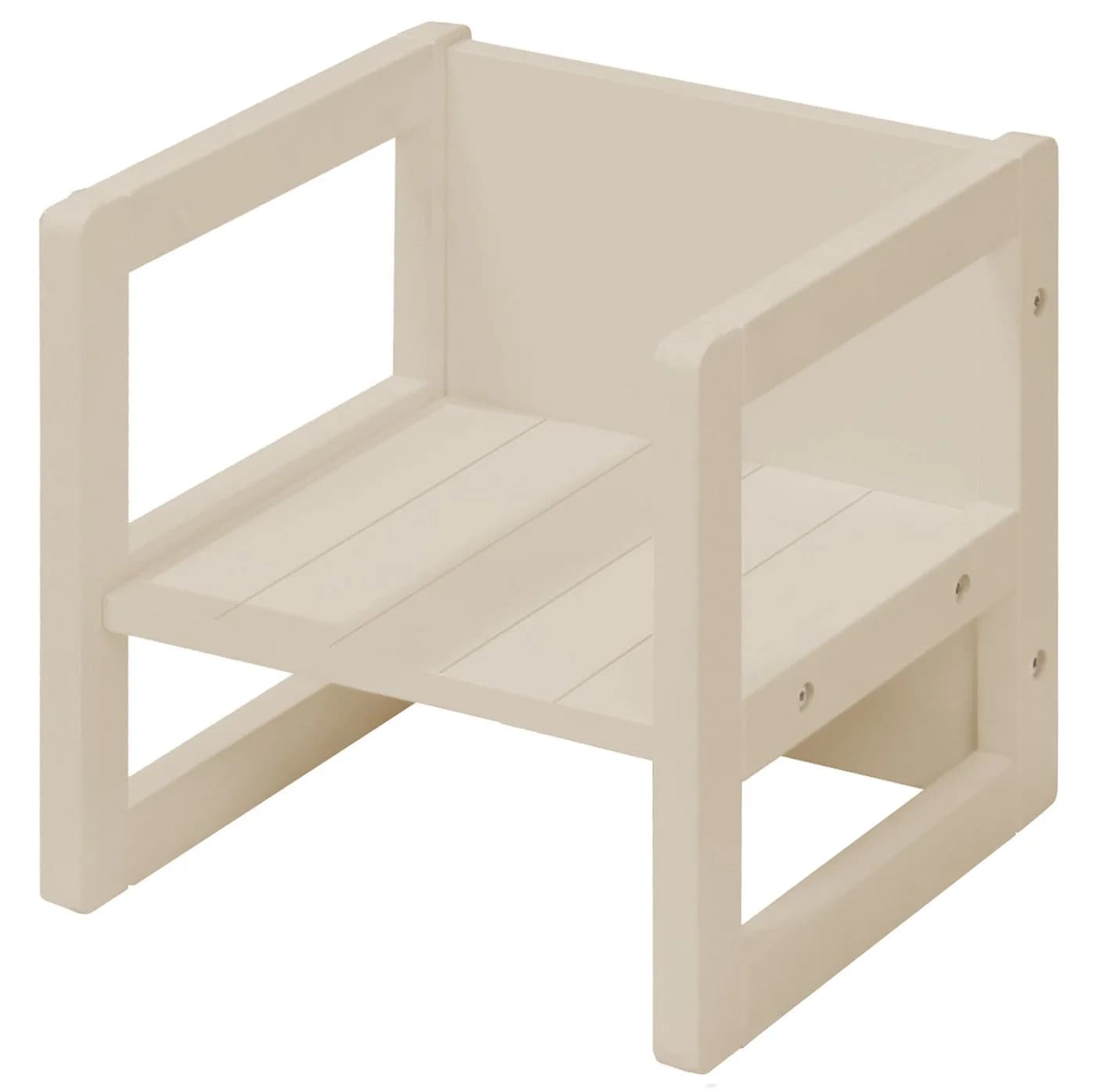 roba® Wendehocker mit 3 Sitzhöhen Beige Kinderhocker - Bild 2