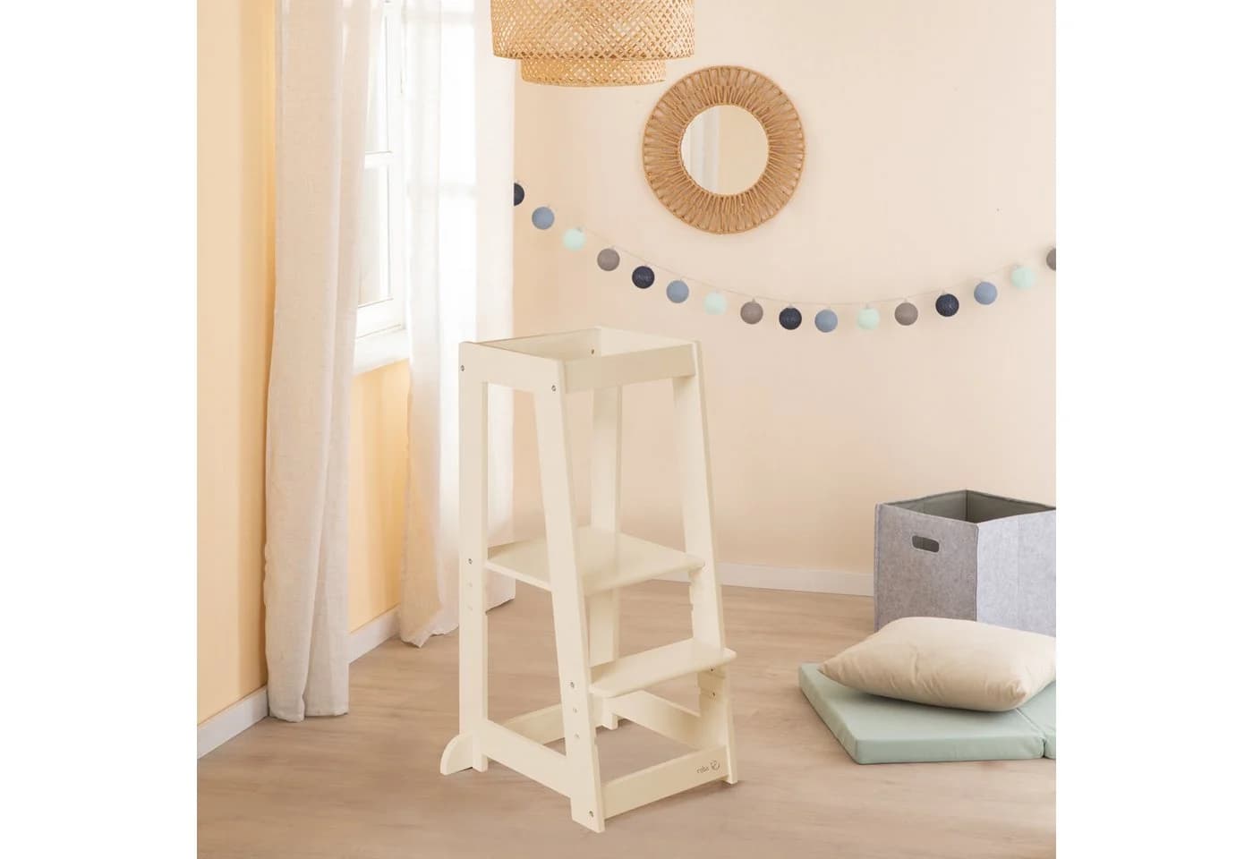 roba® Montessori Lernturm Monti Step Tritthocker Kinder - Bild 4