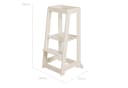 roba® Montessori Lernturm Monti Step Tritthocker Kinder Bild 5
