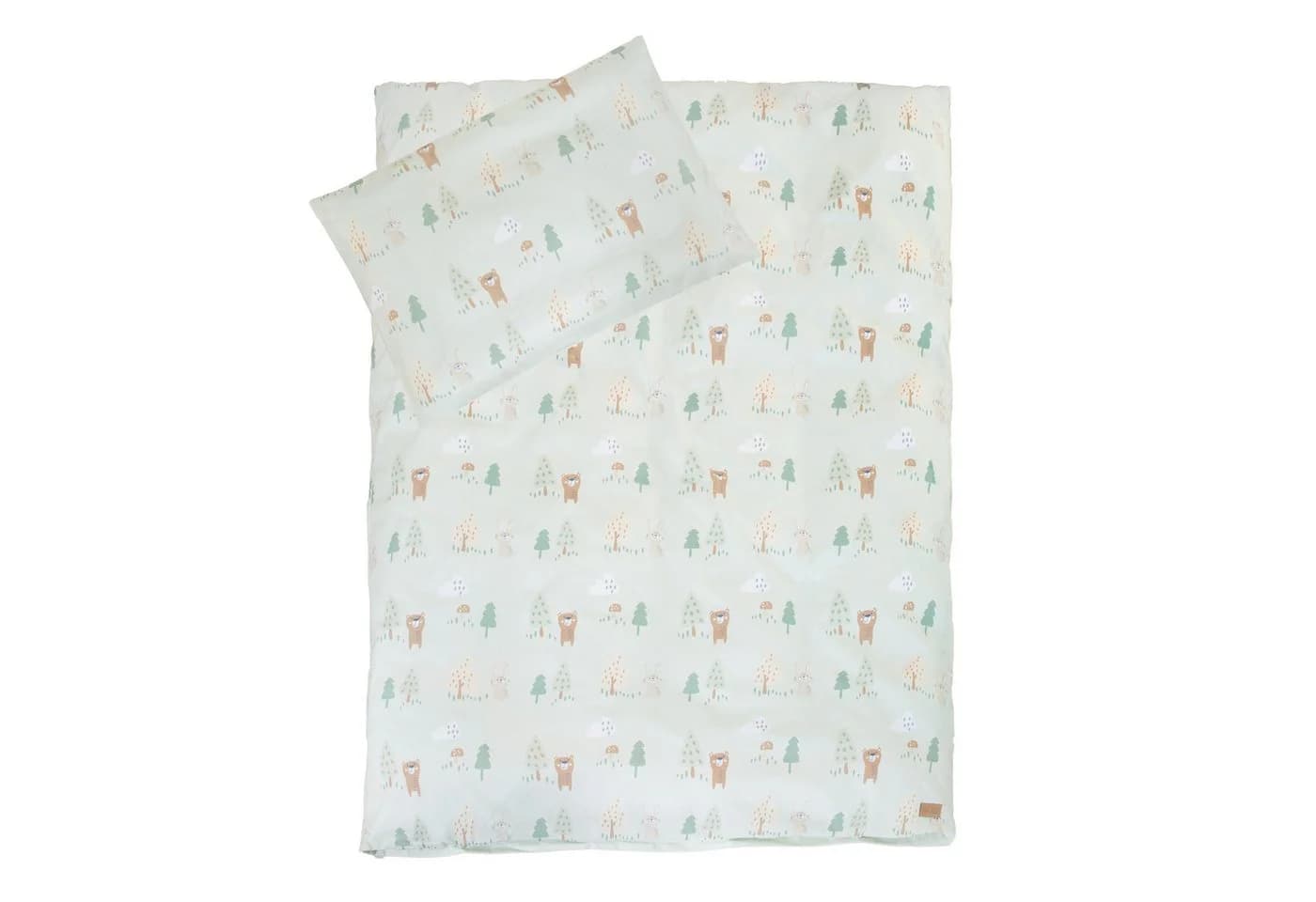 roba® Komplettbett Woodland Buddies - Umbaubares Babybett Weiß - Bild 3