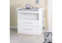 roba® Babymöbel-Set Maren Weiß Wickelkommode Kinderbett Bild 3