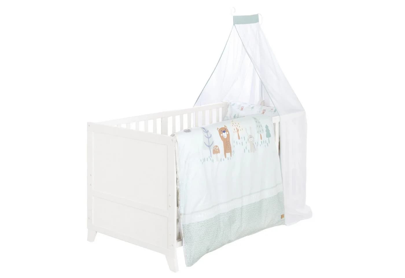 roba Komplettbett Savanna Friends oder Woodland Buddies 70x140 cm