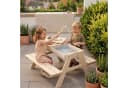 roba® Garten-Kindersitzgruppe Outdoor+ Massivholz mit Spielwannen Bild 3