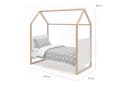 roba Babybett Noah 70x140 cm Weiß höhenverstellbar mitwachsend Bild 5