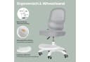 roba® Schreibtischstuhl Smart Grow 3D Grau/Weiss Ergonomischer Drehstuhl Bild 3