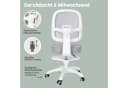 roba® Schreibtischstuhl Smart Grow 3D Grau/Weiss Ergonomischer Drehstuhl Bild 4