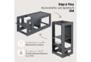 roba® Lernturm Step & Play 2in1 aus Holz grau Bild 3