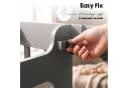 roba® Lernturm Step & Play 2in1 aus Holz grau Bild 5