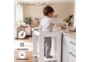 roba® Stehhilfe 2 in 1 Lernturm "Step & Play" Weiß Bild 5