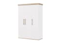 roba® Kleiderschrank Jimmy 3-Türer Weiß Soft Close Bild 2