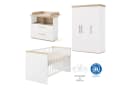 roba® Babyzimmer-Komplettset Jimmy 3-teilig Weiß Bild 1