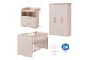 roba® Babyzimmer-Komplettset Jimmy 3-teilig Beige Bild 1