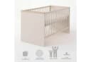 roba® Babyzimmer-Komplettset Jimmy 3-teilig Beige Bild 4