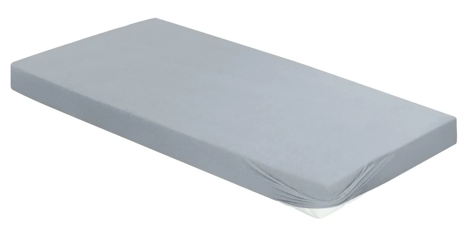 IRISETTE Spannbettlaken Vesuv 12 Grau Jersey 100% Baumwolle