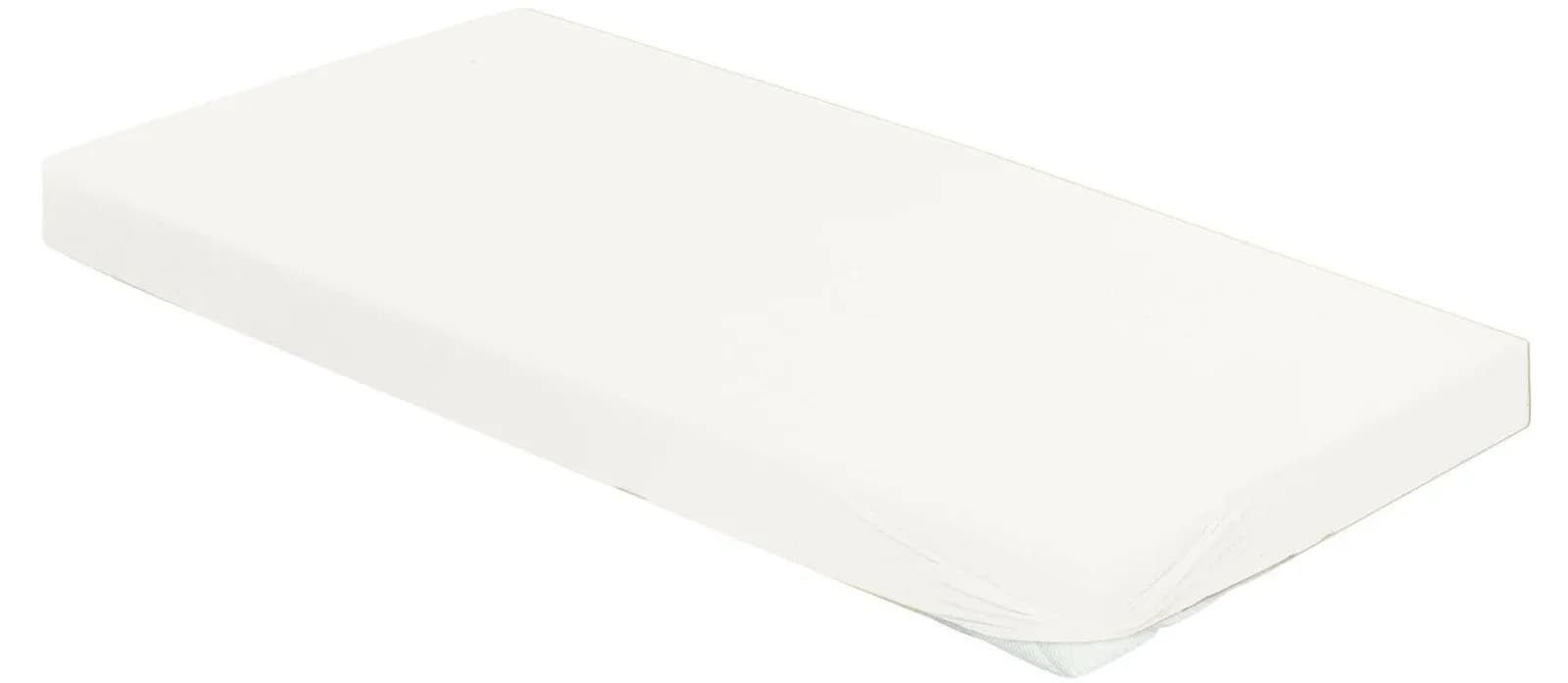 Spannbettlaken IRISETTE Porto 20 Weiß Jersey 150x200 cm