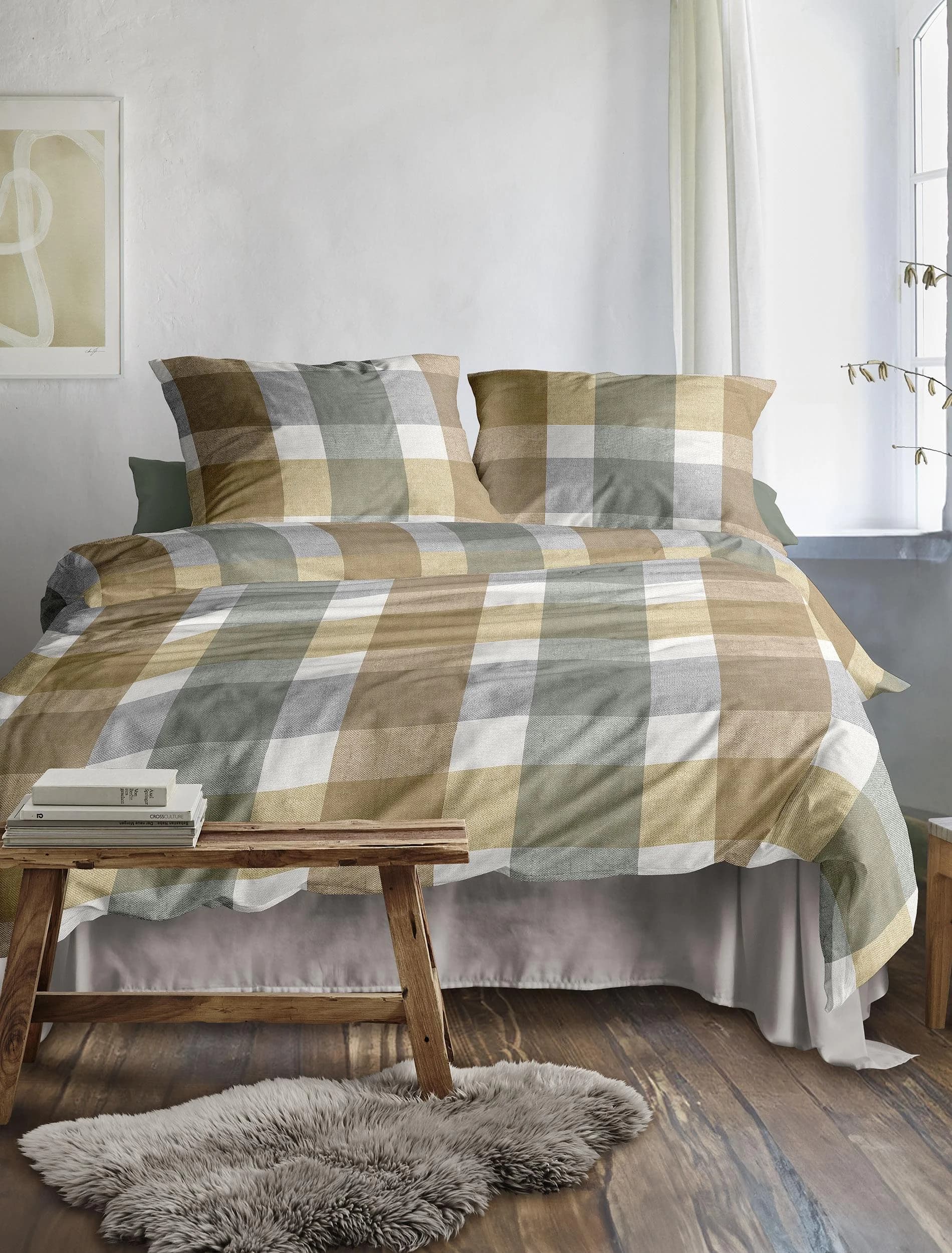 Irisette Bettwäsche Koala 8622 Gold 100% Baumwolle