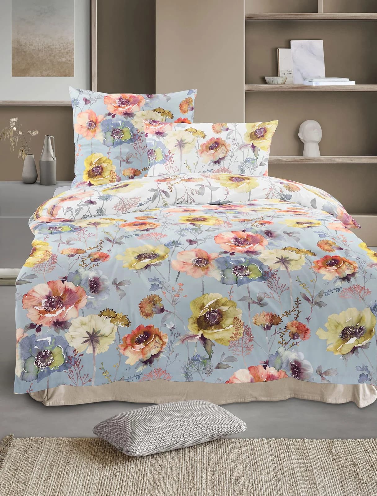IRISETTE Bettwäsche Lotus 8538 Sky 100% Lyocell