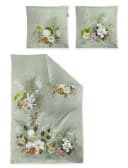 Irisette Bettwäsche Wave 8711 Grün Floral Mako-Satin Bild 2