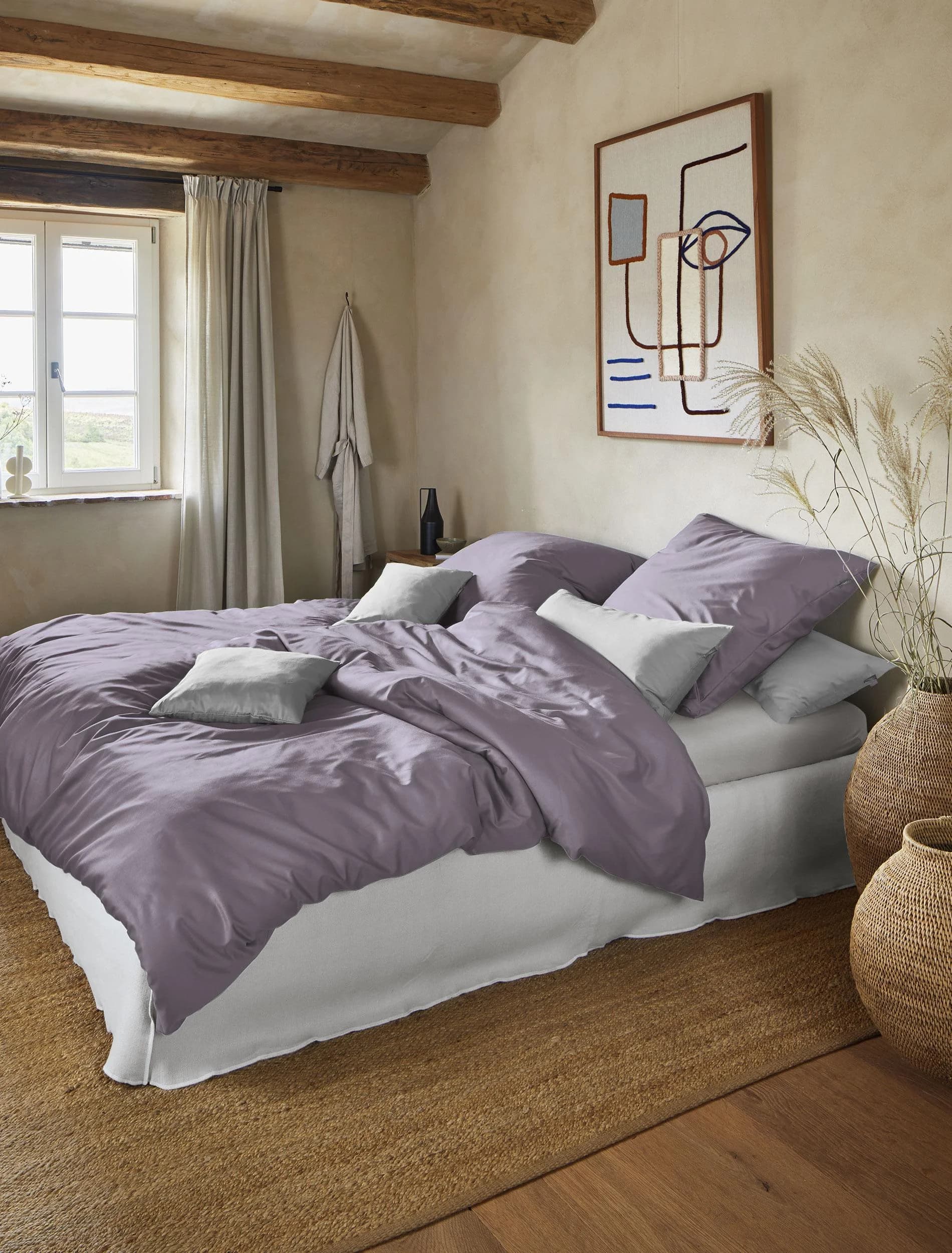 Irisette Bettwäsche Paris 8000 Mako-Satin Violett