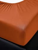 IRISETTE Spannbettlaken Jupiter 8 Orange Mako-Jersey Bild 1