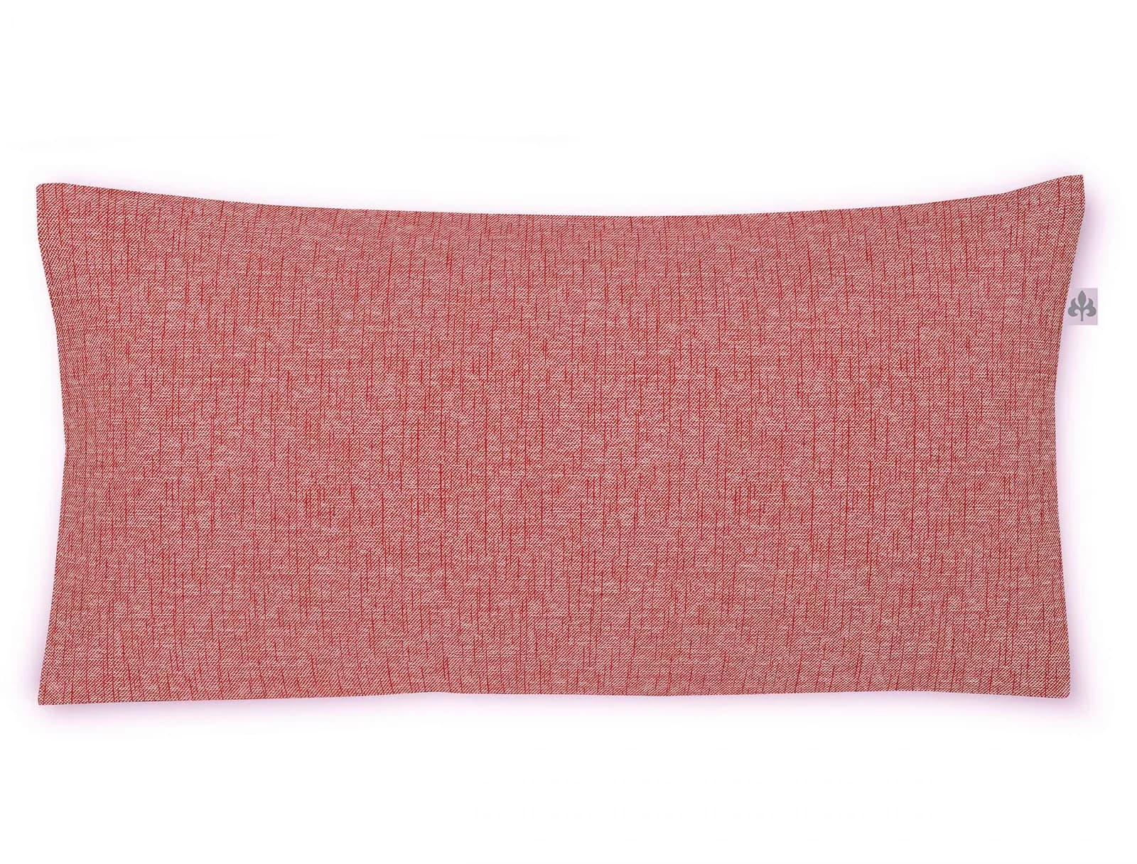 IRISETTE Kissenbezug Carla Rot Mako-Satin 100% Baumwolle